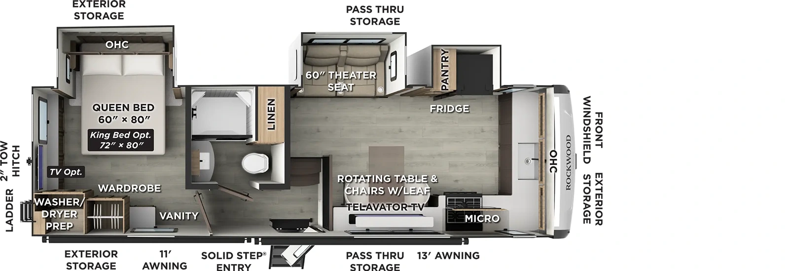 290SFK Floorplan Image